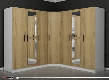 künclük: Künc dolab, Dəhliz üçün, Yataq otağı üçün, Şifonyer, Açılan, Korpuslu, 5 qapı — 9