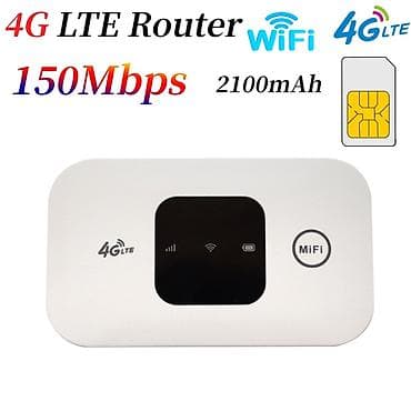 Yeni 4G LTE WiFi Modem – SIM kartla portativ internet router Model