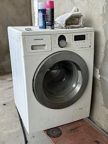 Техника и электроника: Стиральная машина Samsung, 8 кг, Автомат, Без сушки — 2