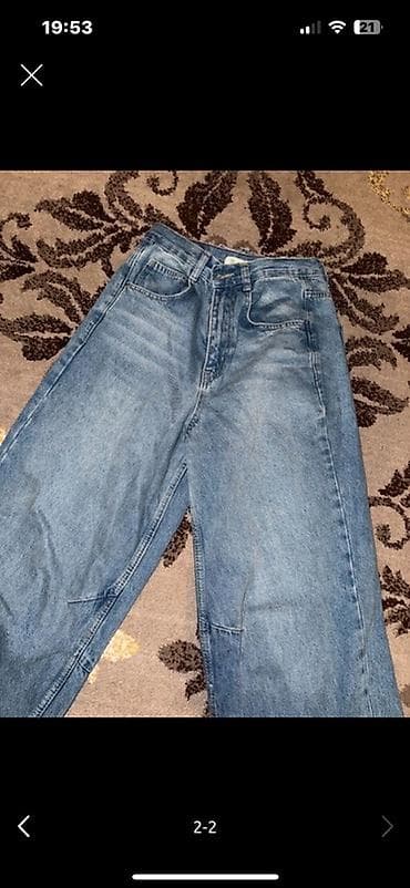 savis krem terkibi: Maule qadın cins şalvar – baggy/relaxed fit.Maule jean firmasinin — 2