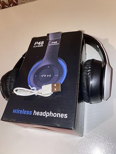 telefon ucun qulaqciqlar: Yeni Simsiz (Bluetooth) Qulaqcıqlar, rəng - Ağ — 5