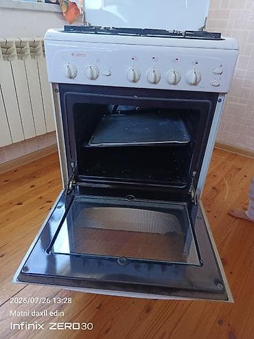 soba listi: Gefest qaz sobası və plitə - 4 qaz ocağı: fərqli ölçülü alovlar — 3