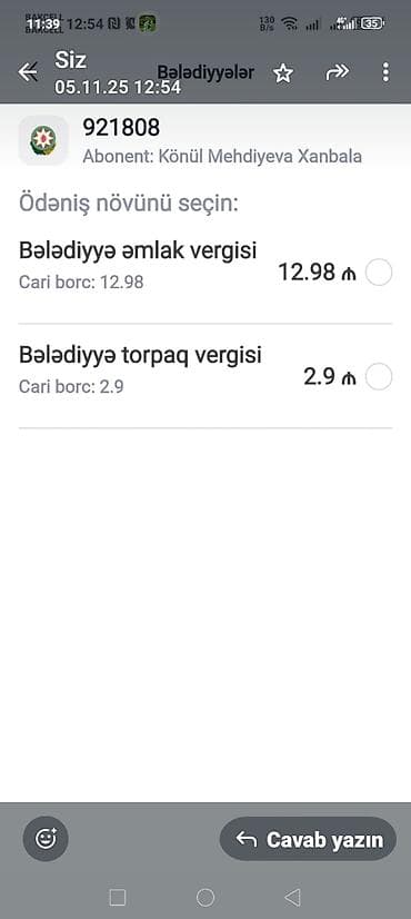 Digər: Əla vəziyyətdədiünvan savxoz ramanida45 kv — 4