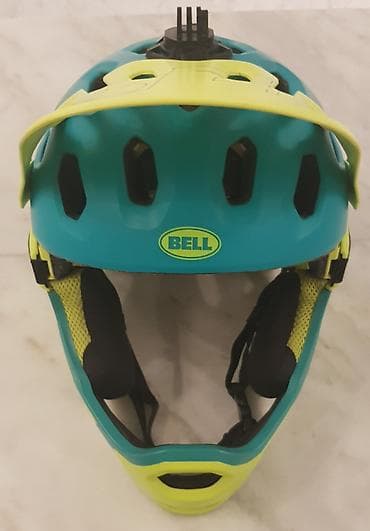velosiped pedali: Bell Super3R MIPS *Special Color + Bell GoPro Mount Large Model Tecili — 3