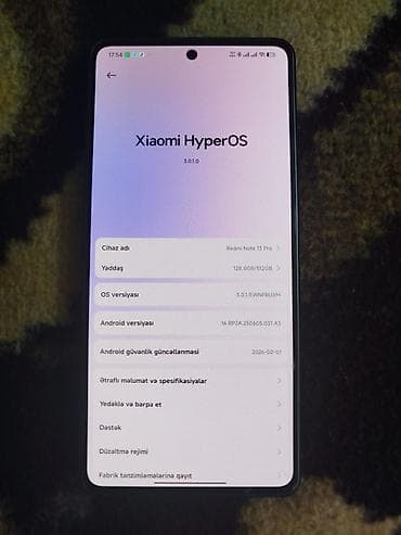 xiaomi redmi note 11s: Redmi Note 13 Pro, 512 GB, rəng - Qara, İki sim kartlı — 3