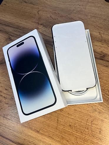 şunurlu mikrafon: IPhone 14 Pro, 256 GB, Qara, Face ID — 1