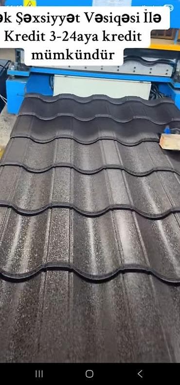 yumurta yagi: Metal dam örtükləri, Pulsuz çatdırılma, Zəmanətli, Kredit var — 3