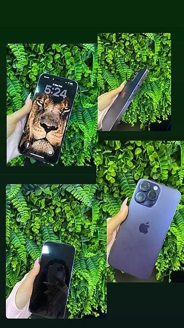 telefon kablo: IPhone 14 Pro Max, 128 GB, Deep Purple, Face ID — 3