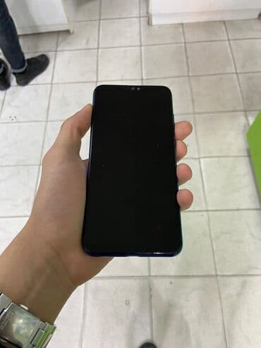 телефон fly ds129: Honor 8X, 64 ГБ, цвет - Голубой, Отпечаток пальца — 2