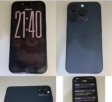 IPhone 15 Pro, Blue Titanium