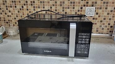 Mikrodalğalı soba Mikrodalğalar ilə, rəng - Qara, Yeni