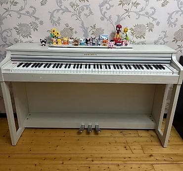 Kurzweil rəqəmsal piano – ağ/açıq ağac teksturalı korpusda, klassik — 3