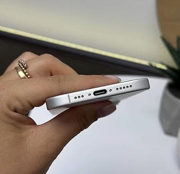 IPhone 16, 128 GB, Ağ, Zəmanət, Simsiz şarj, Face ID — 3