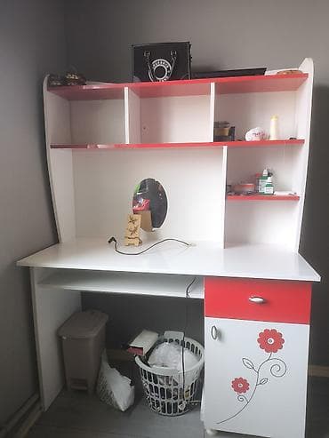 stullar: Düz masa, Stulsuz, Polkalı, Siyirməli, MDF — 2