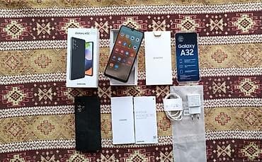 Samsung Galaxy A32, 128 GB, rəng - Qara, Sensor, Barmaq izi, İki sim kartlı — 1
