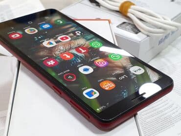 Kasalar: Samsung Galaxy A01, 16 GB, rəng - Qırmızı, Zəmanət, Düyməli, Sensor — 8