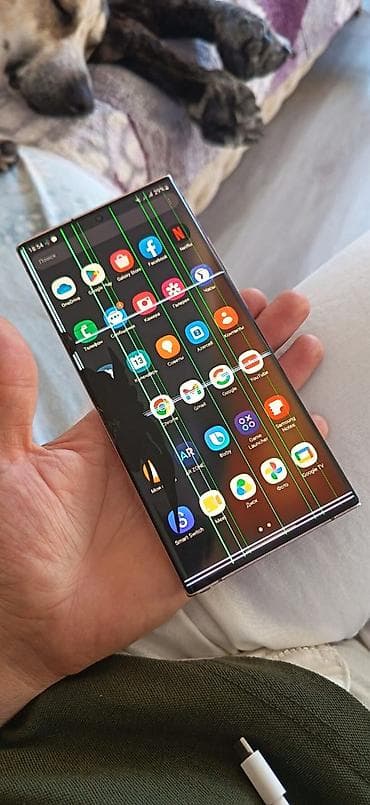 Техника и электроника: Samsung Galaxy Note 20 Ultra, 256 ГБ, цвет - Золотой, Face ID, Битый, Сенсорный — 7