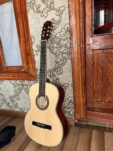 akustik gitara: Klassik gitara + yumşaq çanta (brend: Qte) - Korpus: klassik forma — 3