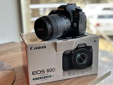 видеокамера xiaomi: Canon EOS 80D DSLR fotoaparat + EF-S 18-135mm f/3.5-5.6 IS USM (Nano — 5