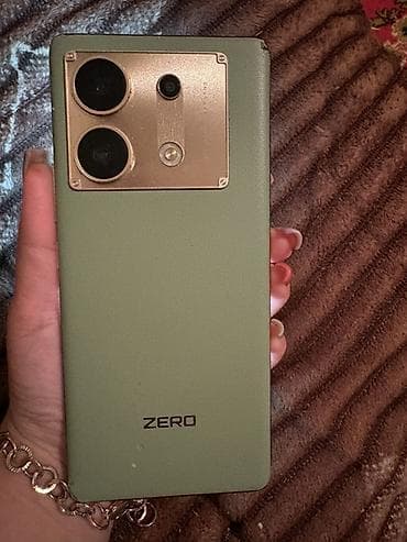 qədimi telefonlar: Infinix HOT 30i, rəng - Yaşıl, Sensor — 3