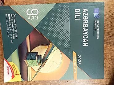 kitab test: Məhsul: “Azərbaycan dili – Test toplusu 2025” (Dövlət İmtahan Mərkəzi) — 1
