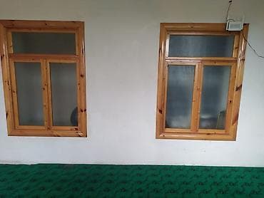 Taxta pəncərə dəstləri, yeni kimidi şekildende gorunur. ölçuleri