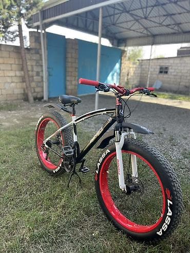 qalın teker velosiped: Fatbike tipli dağ velosipedi Satılır super heç bir prablemi yoxdur - — 6