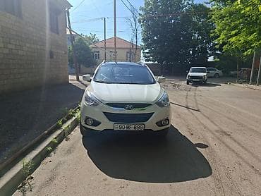 chery fulwin 2: Hyundai ix35, ağ rəng, 4WD (tam ötürücülü) krossover. Xüsusiyyətlər — 1