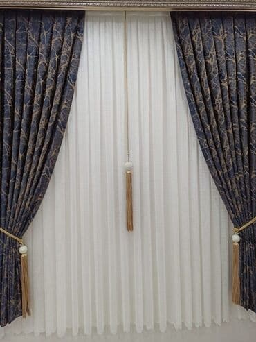 ev pərdələr: Yeni, Pərdə, Pulsuz çatdırılma, Rayonlara çatdırılma — 1