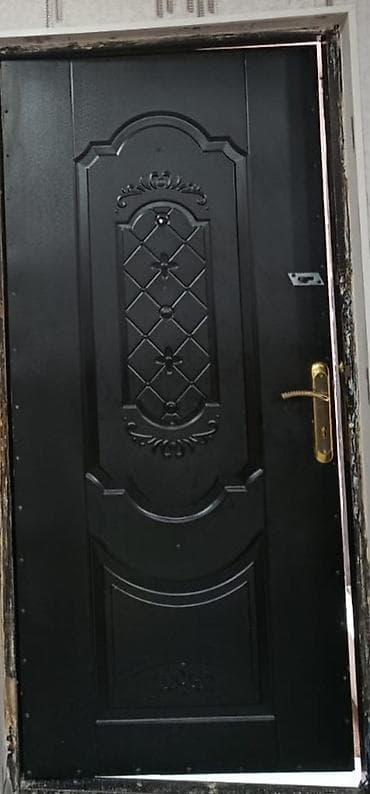 Tavan: Metall giriş qapısı - Material: polad/metal konstruksiya, möhkəm — 2