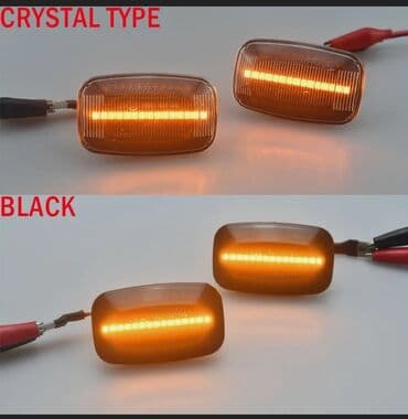 Mərmər effektli PVC panellər: Dönmə işığı led Toyota lc-100 və lexus Lx470 üçün. Qiymət 1 ədəd üçün — 2