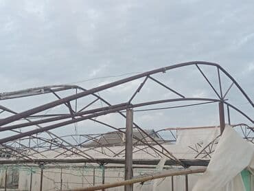 купить измельчитель сена бу: Sera karkası və aksesuarları 2 eded 40 metre uzunluğu 17 metre eni — 2