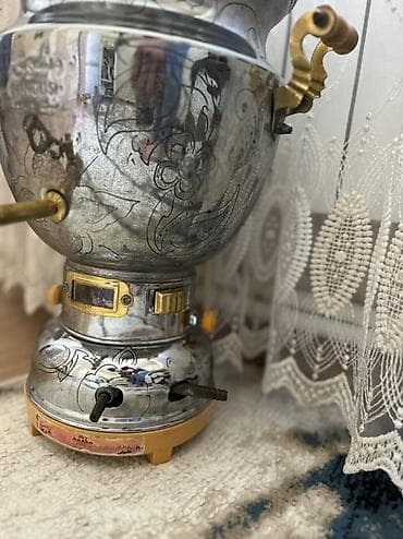 Техника и электроника: Mis samovar – klassik dizayn -qazla işləyir cidi alıcıya endirim — 2