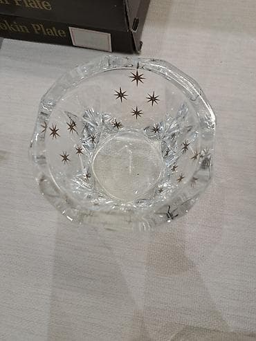 ritual samlar: Cristal d’Arques France – orijinal qurğuşun kristal kasə - Brend — 4