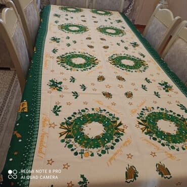 Mobil telefonlar üçün digər aksesuarlar: Yeni rəng - Yaşıl Kətan Süfrə — 2