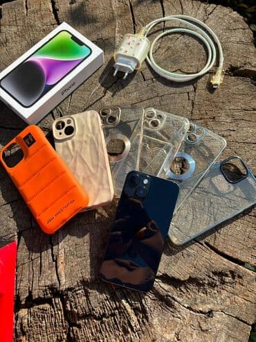 Vertu: IPhone 14, 128 GB, Midnight, Zəmanət, Barmaq izi, Simsiz şarj — 1