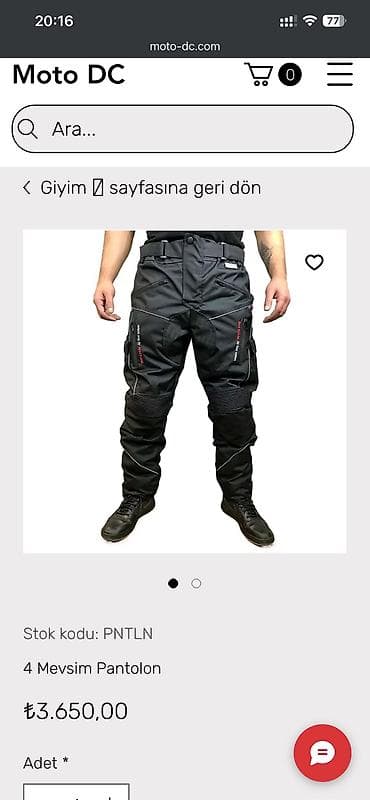 Şalvarlar: Moto şalvar M razmer Yenidən seçilmir. 1 həftə geyilib. Mənim üçün — 3