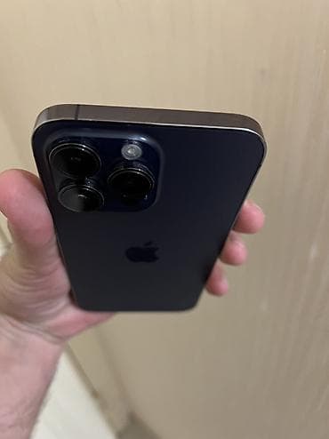 IPhone 14 Pro Max, 256 GB, Black Titanium, Barmaq izi, Face ID — 2