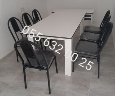 барные столы и стулья: Stullar ilə, Dördbucaq masa, 4 nəfər, Azərbaycan, Zəmanətli, Kredit yoxdur, Ödənişli quraşdırma — 19