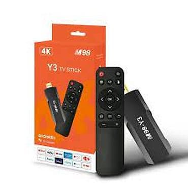 tv box android 9: Kateqoriya: TV Box Brend: No Brand Model: M98 Stick Y3 Qiymət: 51 — 1