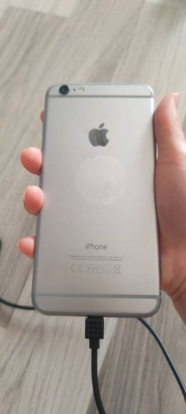 iphone 6 plas: IPhone 6 Plus, 128 GB, Gümüşü, Barmaq izi, Sənədlərlə — 6