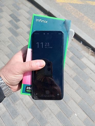 telefonlar honor: Infinix Hot 60 Pro+, 256 GB, rəng - Qara, Sensor — 2