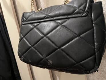 сумка на плечо: Çiyin çantası, Mango, İşlənmiş — 10