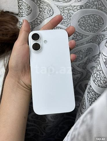 macbook pro adapter: IPhone 16, 128 GB, Ağ, Simsiz şarj — 1