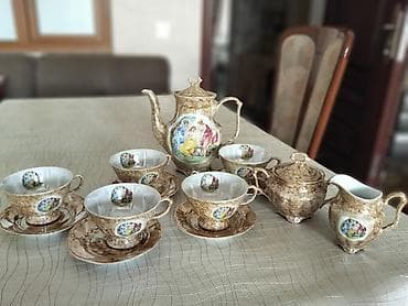 sud separatoru: Çay dəsti, Farfor, 5 nəfərlik — 3