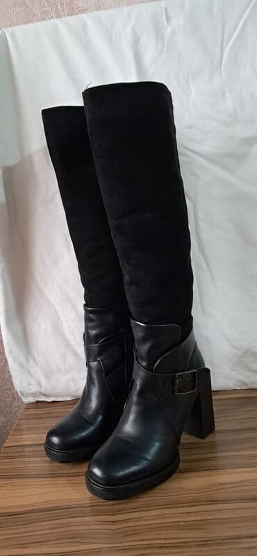 Ölçü: 37, rəng - Qara, İşlənmiş