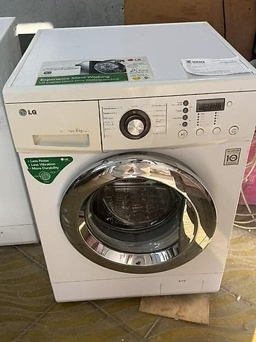 qapi matoru: LG önyükləməli paltaryuyan maşın - Inverter Direct Drive mühərrik (10 — 2