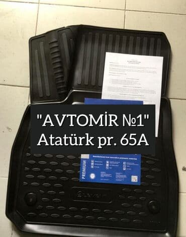 "chevrolet malibu 2016-2020" poliuretan ayaqaltı rezinləri bundan