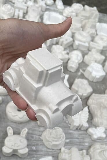 qaşıq dəstləri: Heykəlcik, 2025 il, Gips, Ödənişli çatdırılma — 4