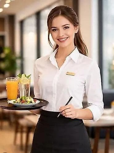 evde operator vakansiya: Ofisiant tələb olunur, Restoran, Ayda 2 dəfə ödəniş, 18-29 yaş, 3-5 illik təcrübə — 1